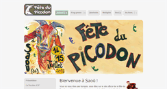 Desktop Screenshot of fetedupicodon.com